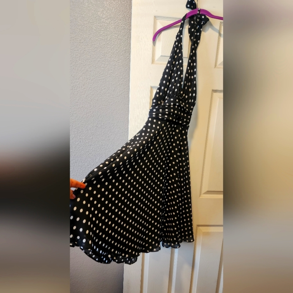 Halter dress.